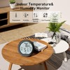 SECRUI Indoor Digital Hygrometer 3 Pack Room Thermometer and Humidity