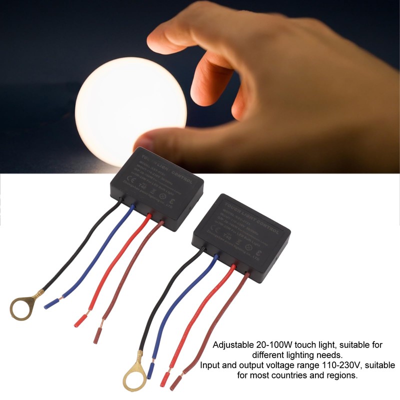 3 Way Touch Sensor Dimmer, Touch Lamp Repair Kit Control