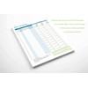 PICTALOO Skat Pad DIN A5, Easy to Read and Clearly
