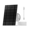ZUMIMALL 3W Solar Panel for Security Camera Wireless Outdoor, IP66