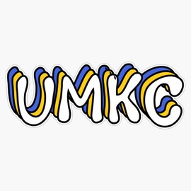 Umkc Bumper Sticker Window Vinyl Decal 5"