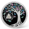 27 Year Sobriety Coin - Recovery Butterfly Tree of Life