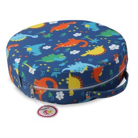 Zicac Portable Round Seat Cushion for Toddler Kids Baby Infant Washable Thick Seat Cushion Seat Pad Dismountable