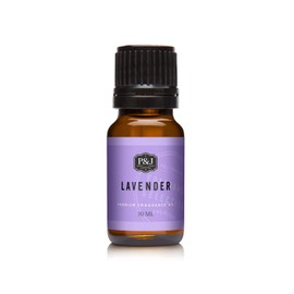 P&J Trading Fragrance Oil for Diffusers for Home - Lavender 10ml Fragrance Scents for Candle Making - Soap Making Supplies & Car Diffuser Scents