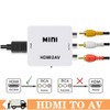 1080p HDMI to RCA AV CVBS 3RCA L/R HD Video