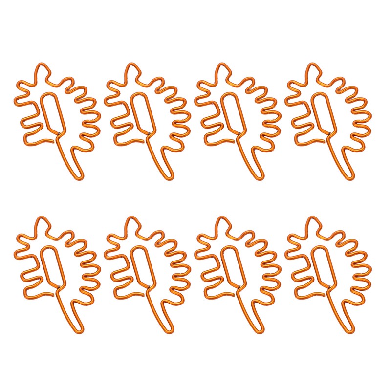 100pcs Paper Clips Portable Mini Cute Dinosaur Shape Electroplated Metal