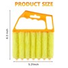 AOCEAN 4 Pcs Blind Cleaner Duster Tool 7-Finger Dusting Cleaner