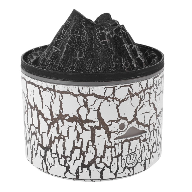 Volcano Diffuser 5V 180ml Relaxing Auto Off Warm Atmosphere Flame