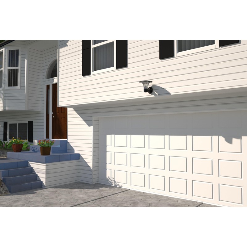 eLEDing Solar Powered Crystal Diamond LED Color Selectable Wall Light