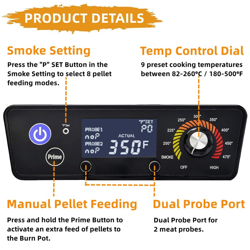 Upgraded Digital W/LCD Display Control Board Replacement Parts for Pit