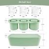 Cup Ice Cube Tray Accessories, Ice Cube Tray with Lid