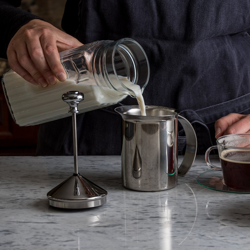 Bellemain Milk Frother Handheld, Thick, Creamy Milk Foam Maker, Warm