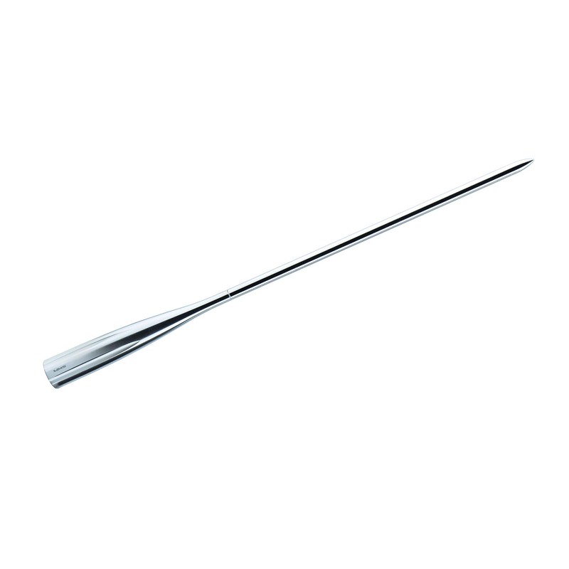 VMS Racing 13 inch SPIKE ANTENNA in SILVER Billet Aluminum
