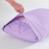 2 Pack Pillow Cases Standard Size, Light Purple Pillowcases Microfiber