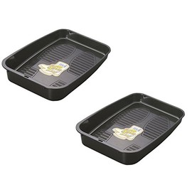Set of 2: Shoe Tray, Black
