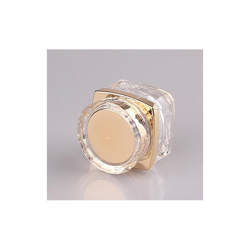 1PCS 30g Upscale RefillableAcrylic Cosmetic Bottles With Screw Lid and