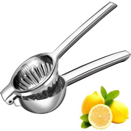 RASSE Lemon Squeezer Large Lemon Juicer Hand Citrus with Premium Quality Solid Metal