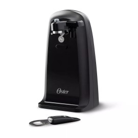 Oster Electric Can Opener with Power Pierce Cutting Blade for Precise Edges B...