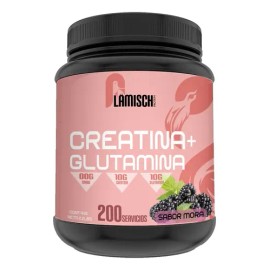 Suplemento Creatina  Glutamina Flamish 1kg 50 Servicios                                                                                               