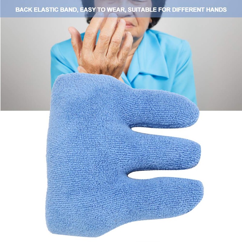 Brrnoo Finger Contracture Cushion, Terry Cloth + Down Cotton, 3