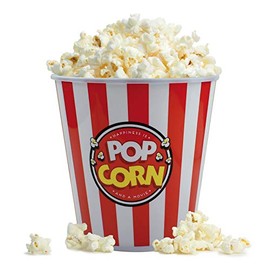 Legami - Pop Corn Storage Box for Movie Night Diameter 17.5 cm