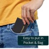MAKKAI Unisex Soft Leather Travel Card Bus Pass Holder Credit