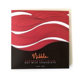 Strawberry Cream Oat Milk Chocolate - Non Dairy Milk | 3 Pack | Vegan | 100% Real Ingredients | Soy Free