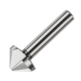 Countersink Drill Bit KATSU HSS 6542 90° 25mm Chamfer Cutter 3-Flute High-Speed Steel Positioning Drill Bit Compatible with Bosch DeWalt Makita Wood Metal Steel Stainless Steel Machine Tools