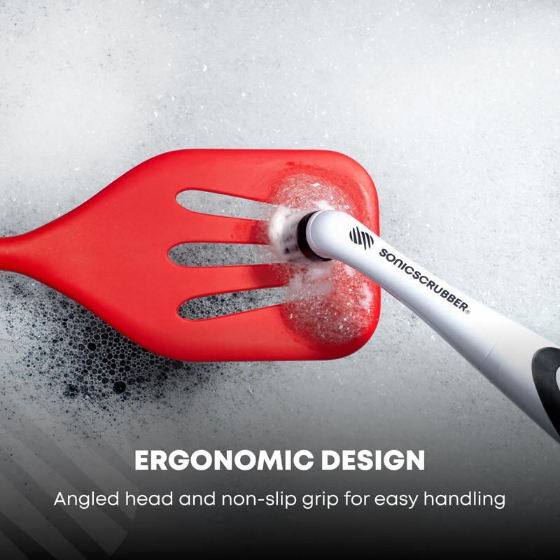 SonicScrubber Household Cleaning Brush - Electric Scrubbing Brush - Home,