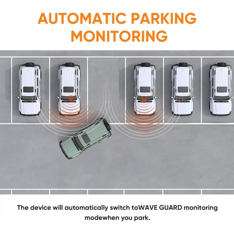 HUPEJOS Type-C Hardwire Kit with Radar Detection, Suitable for Dash