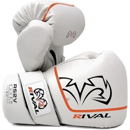 RIVAL Boxing RS2V 2.0 Super Sparring Gloves - Uses a Single Strap, Hook and Loop System Instead of Laces, Soft Inner Lining