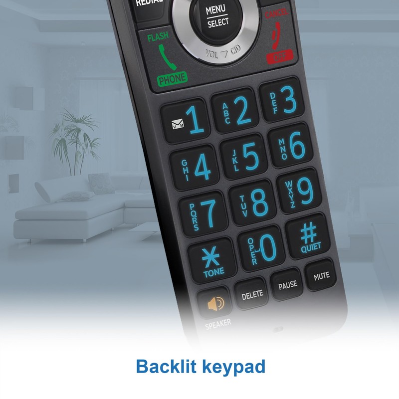 AT&T GL2101-4 DECT 6.0 4-Handset Cordless Home Phone with Call