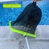Sepetrel Swimming Pool Leaf Skimmer Net,Double-Layer & Reinforced Frame Deep