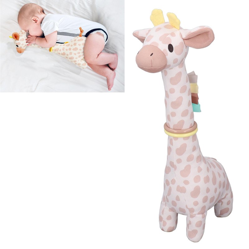 Plush Giraffe Teether Toy Fun Teether Design Cute Infant Plush