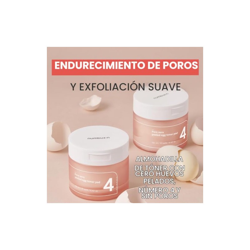 No.4 Pore Zero Peeled Egg Toner Pad