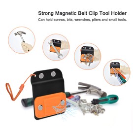2 Inch Magnet Belt Clip, Super Strong Magnetic Belt Clips Holder for Hammer Nails Screws All Metal Tool Accessories
