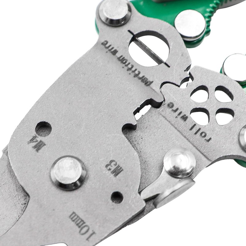 Nicear Multifunctional Wire Strippers Crimper 18 In 1 Foldable Wire