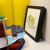 AhaGo Kids Art Frame, Changeable Display 8.5"×11" or 7"×9" with