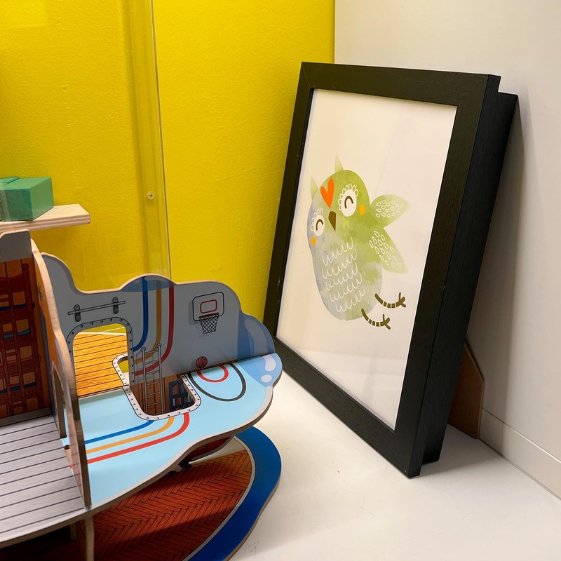 AhaGo Kids Art Frame, Changeable Display 8.5"×11" or 7"×9" with