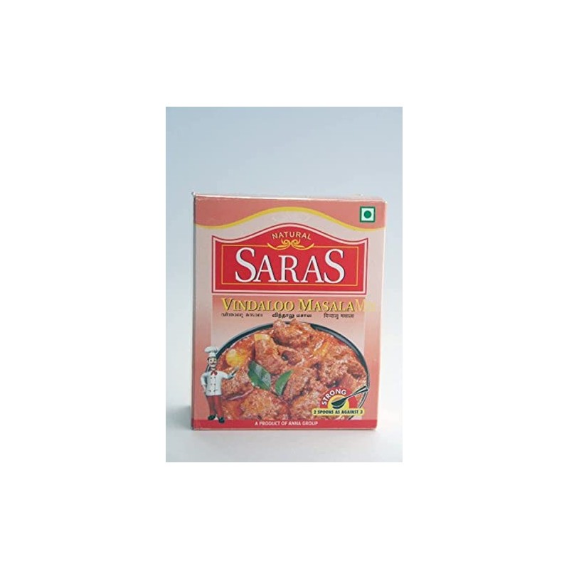 Natural Saras Vindaloo Masala Mix(7oz., 200g)
