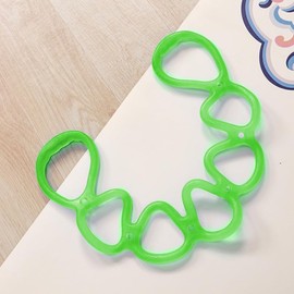 7 Ring Stretch Resistance Exercise Band,BetterJonny Workout Bands Yoga Stretching,Foot,Leg and Arm Exerciser for Home or Fitness Center Workout Walking Exercise