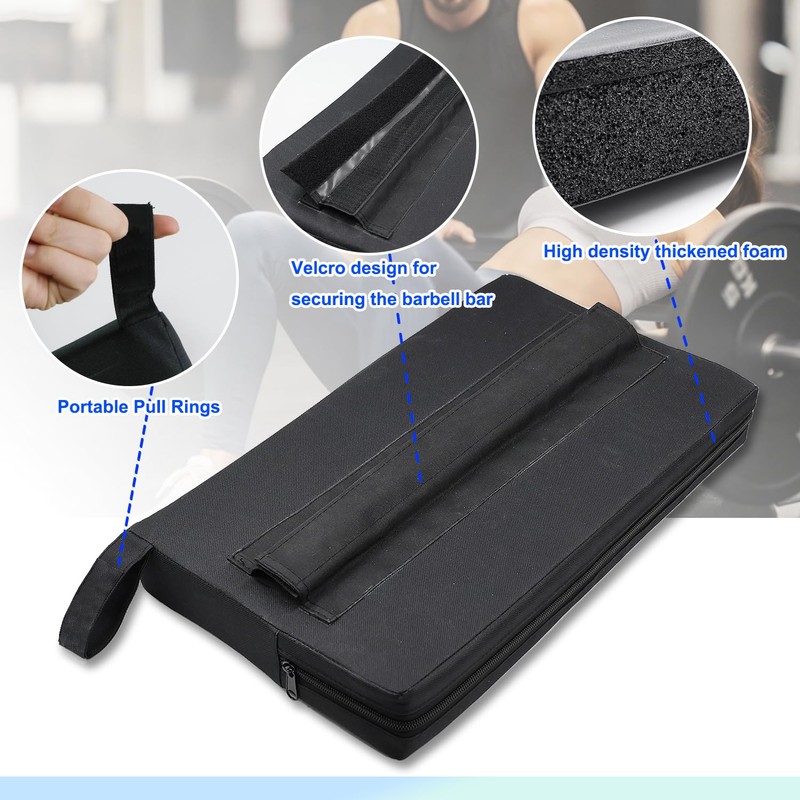 Lights Mountain Square Hip-Thrust Pad Protective Extra Thick Foam pad