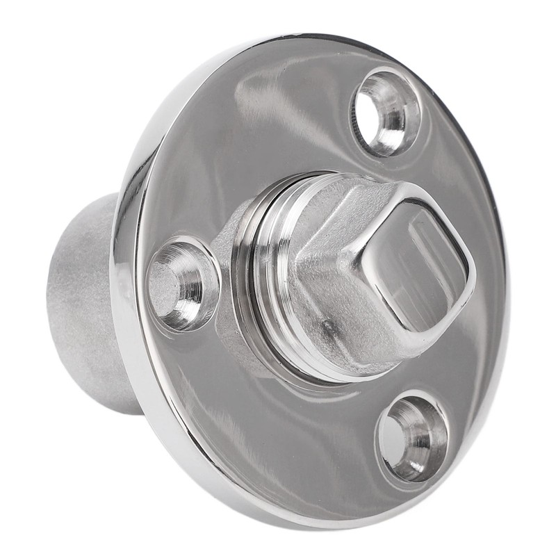 50mm Boat Garboard Drain Plug Stainless Steel Mirror Polish UV