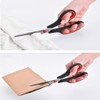 Dressmaking Scissors, Fabric Scissors, Stainless Steel, Multifunctional Rubber Scissors, Office