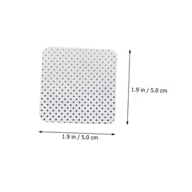 Baluue Eyelash Glue Cleaning Cotton Pads Essential Nail Art Tool for Easy Makeup Removal Per Box Soft Non-woven for Comfort