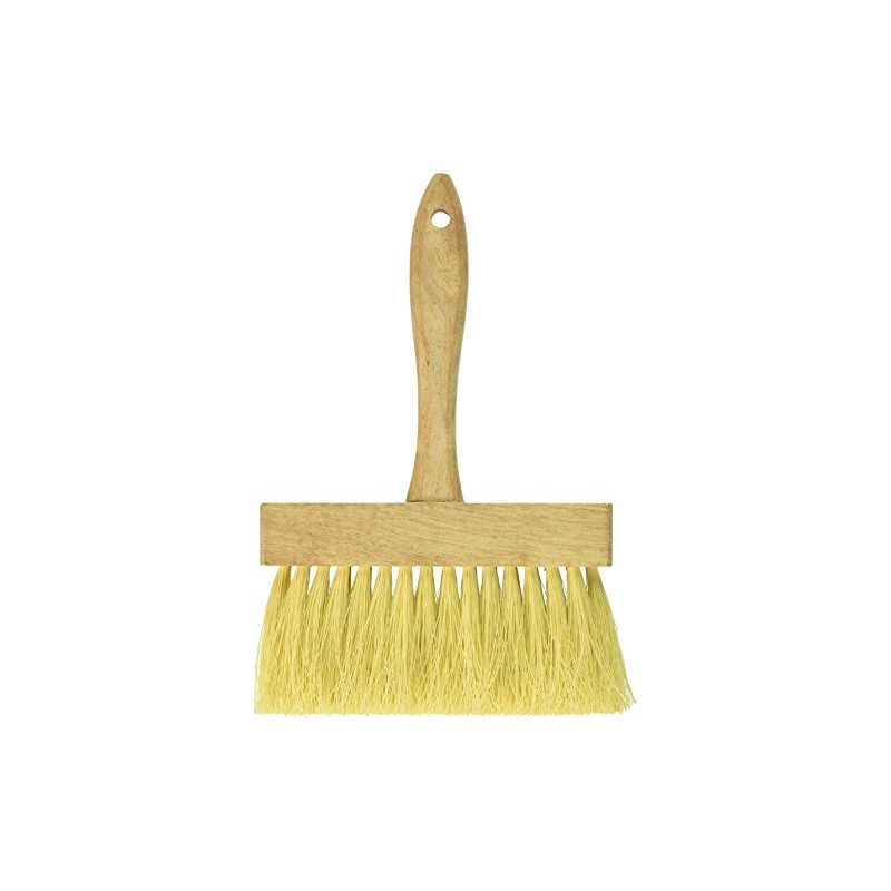 DQB E-Z Fit Masonry/Water Paint Brush, Tampico Fiber, White Trim