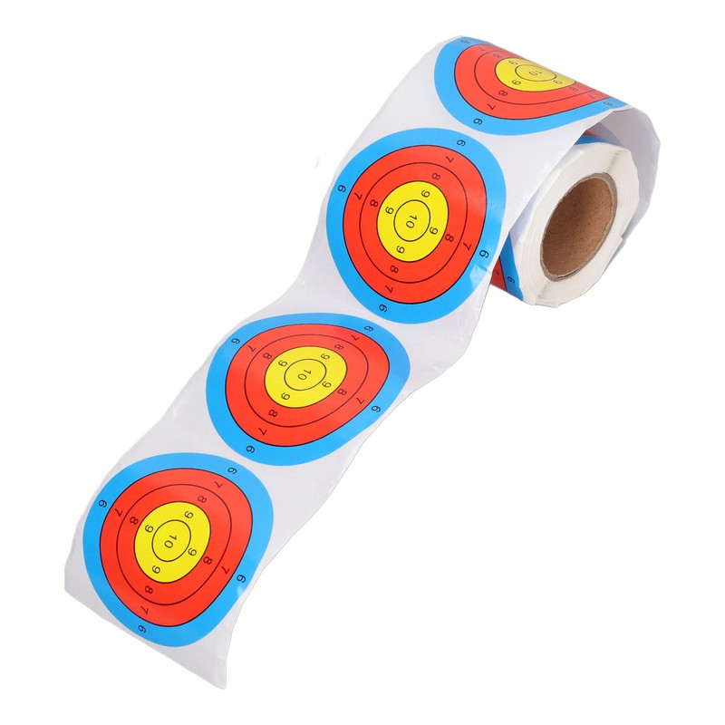 3 Inches Self Adhesive Target Stickers 200 Sheets Shooting Splatter