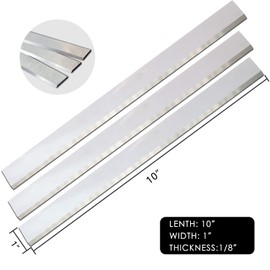 10 Inches Industrial Planer and Jointer Blades Knives Replacement for all 10" Thickness Planer，3pcs