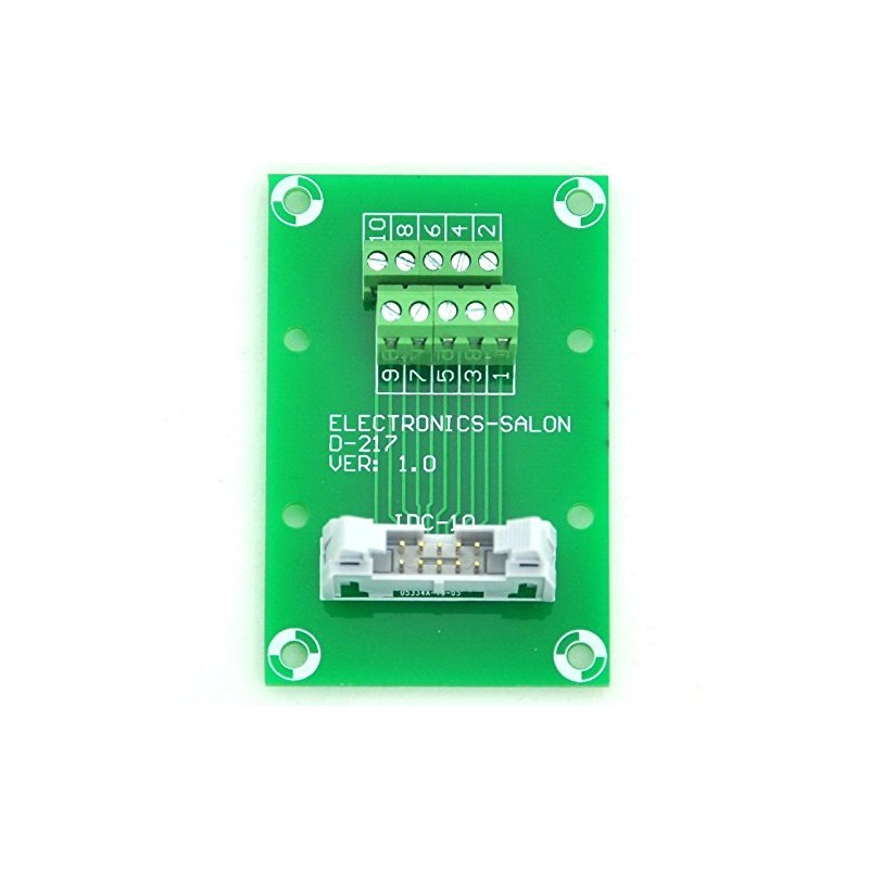 Flat Ribbon Cable 0.1" FRC Connector Breakout Board Module (IDC14