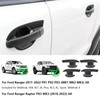SUERAUTO4X4 Door Handle Bowl Insert Cover for Ford Ranger PX1